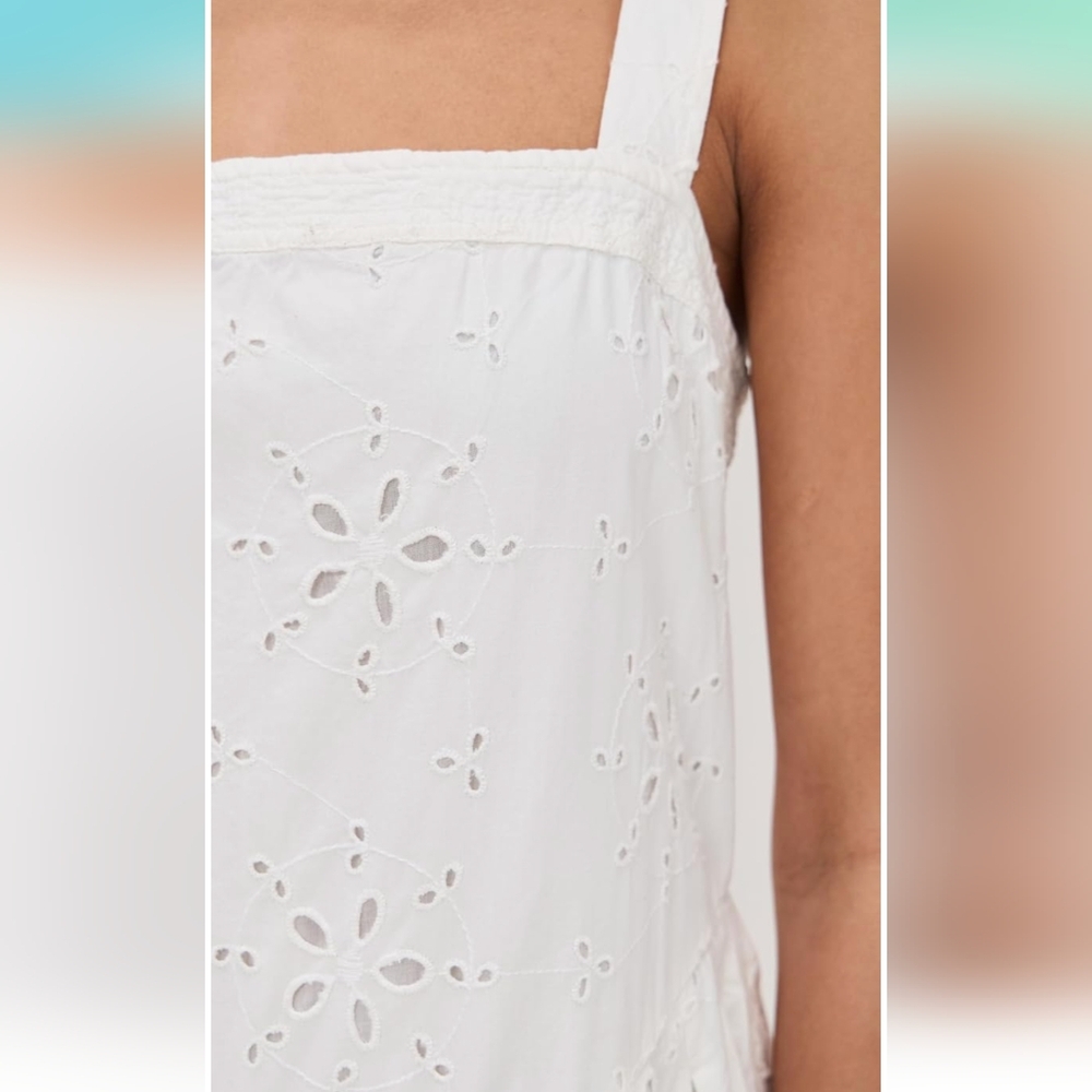 Free People Womens Dress Primavera Fairy Milkmaid Cottagecore Ethereal Large‎ - Picture 4 of 16